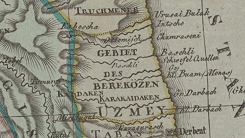 Území Berközen Uzmey, Reinecke 1804