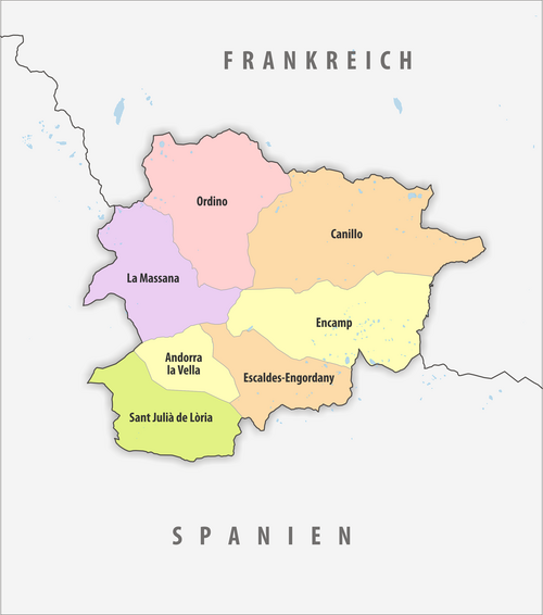 Andorské obce 2020