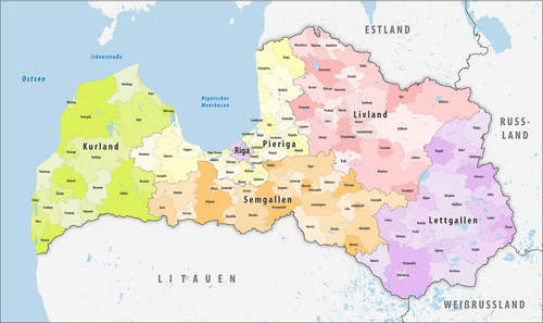 Okres Lotyšska 2020