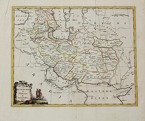 George Rollos 1770, Londýn