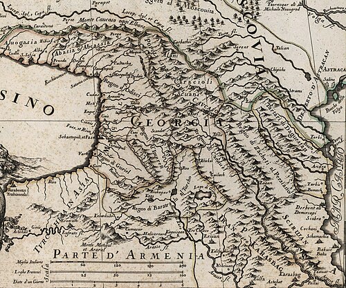Gruzie, Tatárie v Evropě 1684