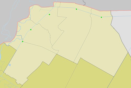 Giangthanh - administrativní mapa okresu
