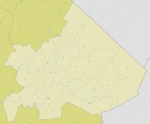 Giongrieng - administrativní mapa okresu