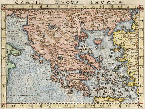 Řecko a západní Anatólie, 1580