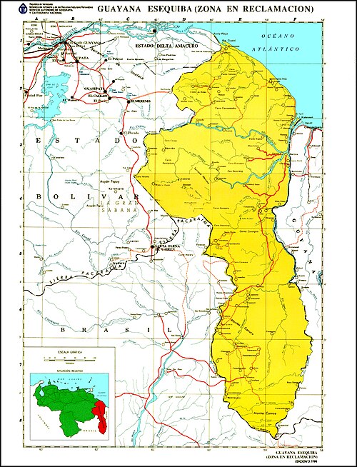 Guayana Esequiba - SAGECAN 1994
