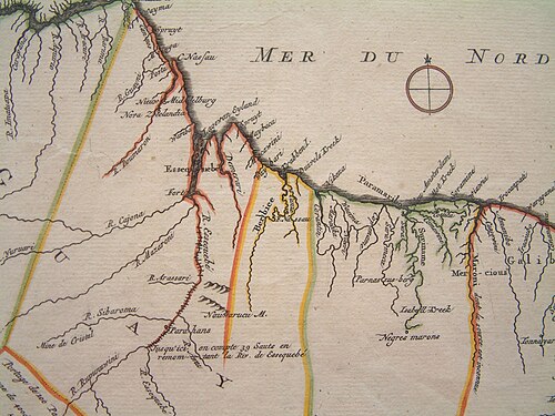 Mapa Guiany