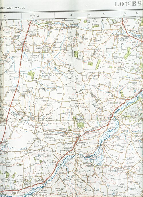 Mapa Hargestonu z roku 1921