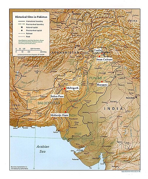 Historický Pakistán