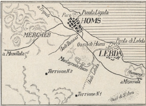 Homs a Lebda 1912