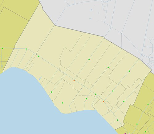 Administrativa mapa okresu Hondat