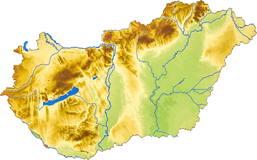 Maďarská mapa Atlatszo