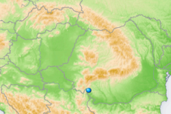 Mapa Železné brány