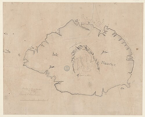 Mapa Mauricius