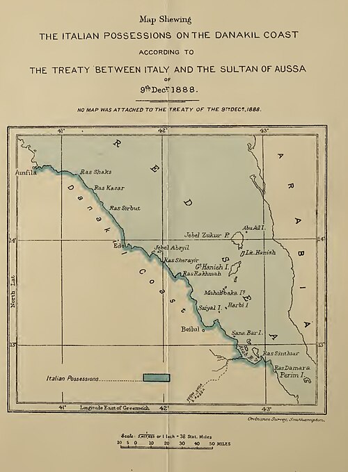 Italský Danakil Coast