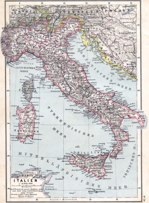 Itálie 1905