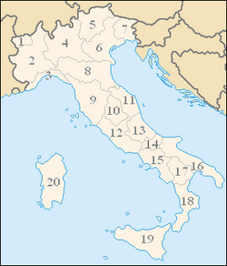 Italské regiony