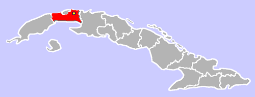 Jaruco, Kuba - Poloha