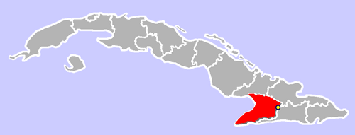 Jiguaní, Kuba - Poloha