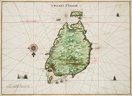 Ostrov sv. Tomáše (Vingboons 1665)