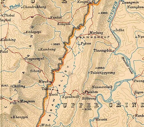 Dolina Kabaw a okolí (1924)