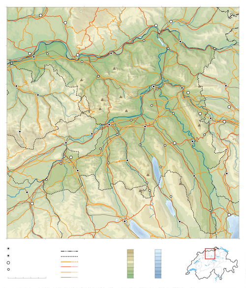 Kanton Aargau - detail