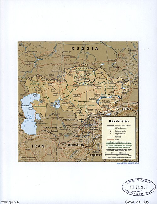 Kazachstán. LOC 2002620302