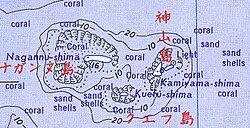 Mapa ostrova Keise-šima