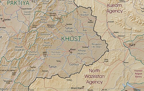 Provincia Khost 2008