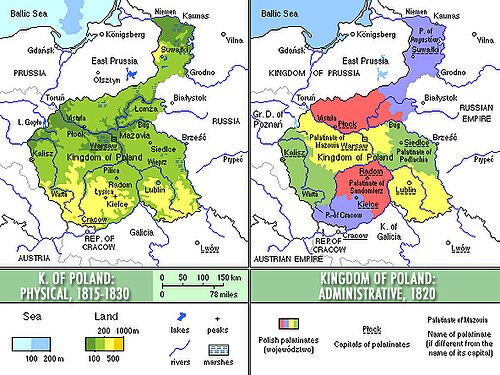 Království Polsko 1815