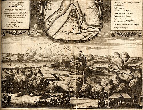 Kokneses hrad 1700