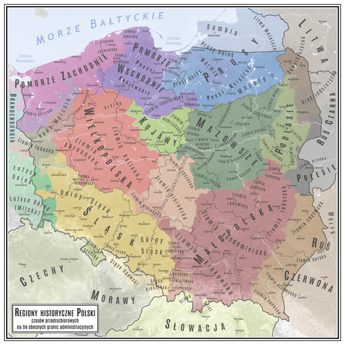 Historické kraje Polska