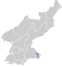 Turistická oblast Kumgangsan NK