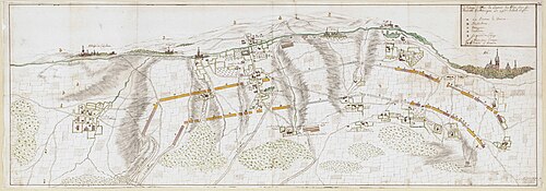 Královská kniha - vojenský tábor Belgie 1696