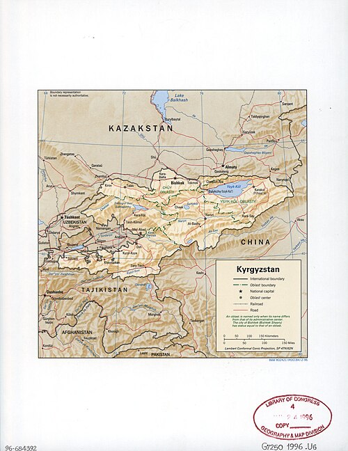 Kyrgyzstán. LOC 96684392
