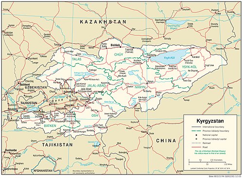 Dopravní síť Kyrgyzstánu