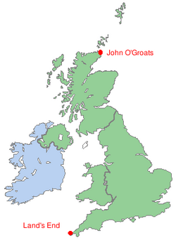 Land's End až John o'Groats