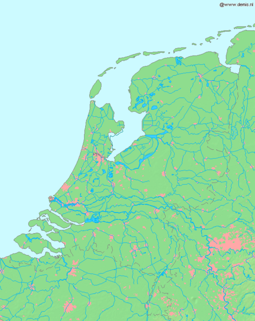 Demisova mapa Nizozemska