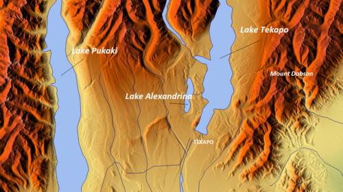 Jezero Alexandrina, Nový Zéland