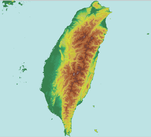 Geomorfologie Taiwanu