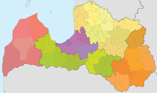 Právní okresy Lotyšska