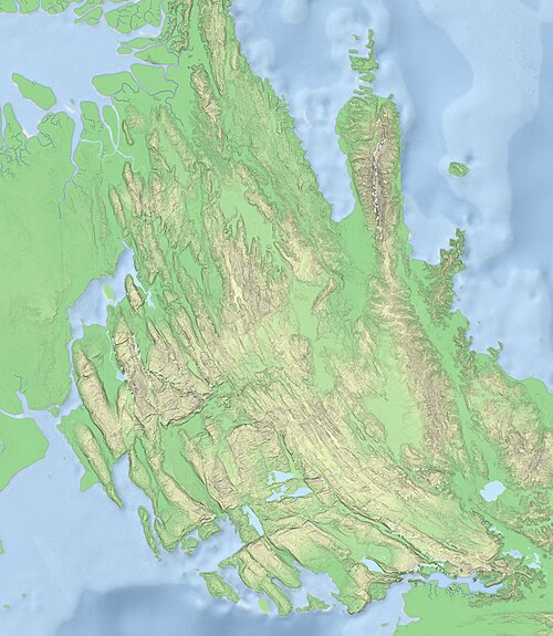 Topografická mapa Lengguru