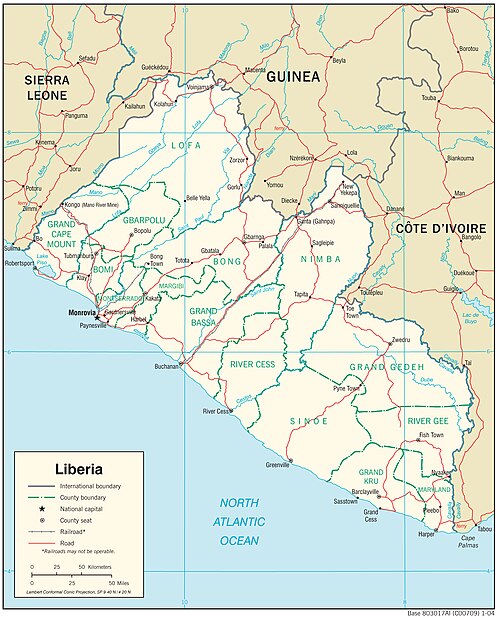 Doprava v Libérii