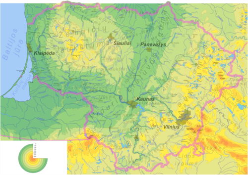 Geografie Litvy