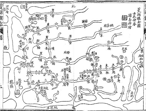 Stará mapa Lin Gheu