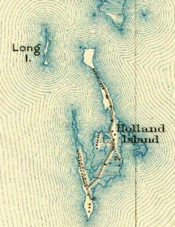 Long Island a Holland Island, Maryland