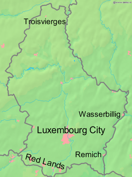 Lucembursko I. světová válka