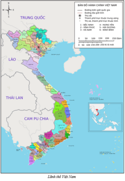 Teorie hraničních čar Vietnamu