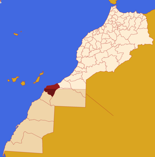 Maroko, provincie Tarfaya