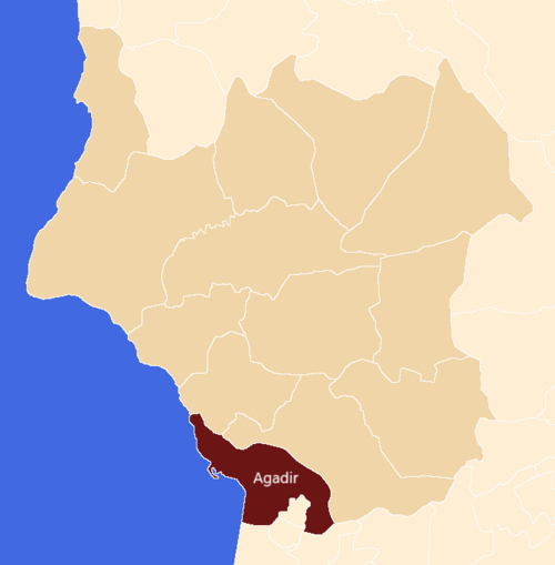 Maroko Prefektura Agadir Ida-Outanane Město Agadir