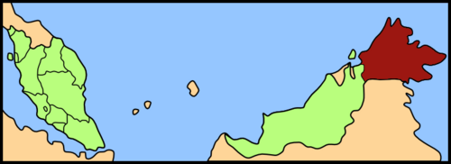 Oblasti Malajsie Sabah
